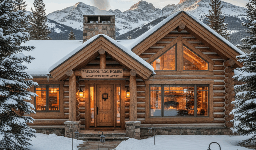Precision Log Homes – What Sets Them Apart