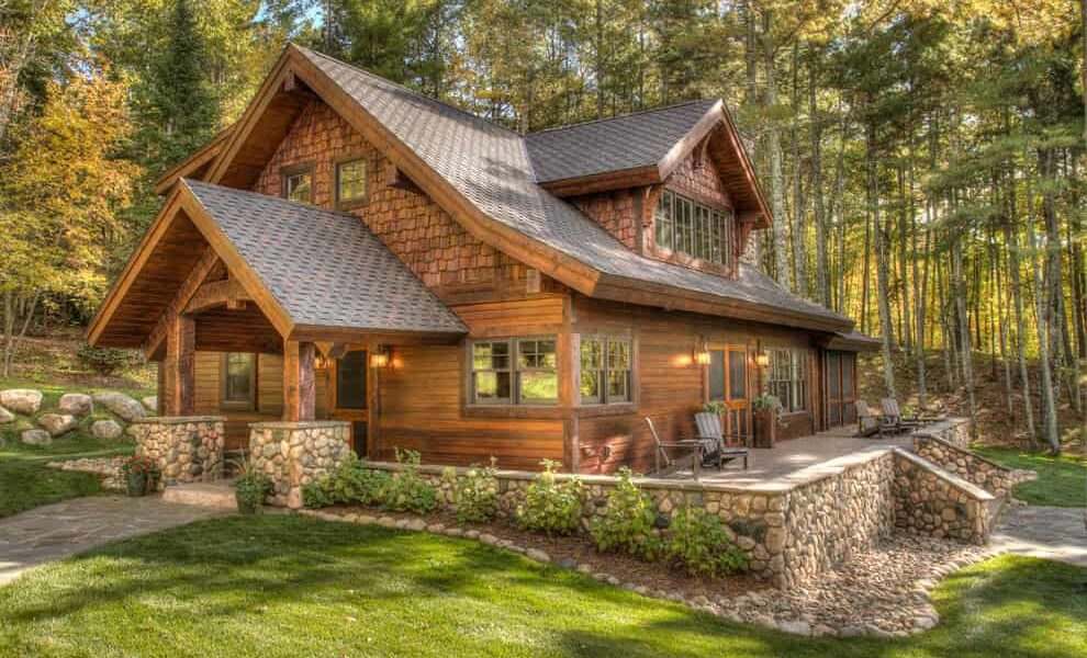 rustic cabin outdoor
