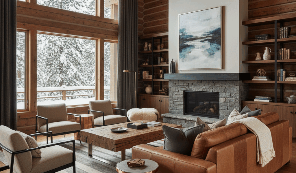 Rustic vs Modern Furniture. What Actually Works in Log Homes