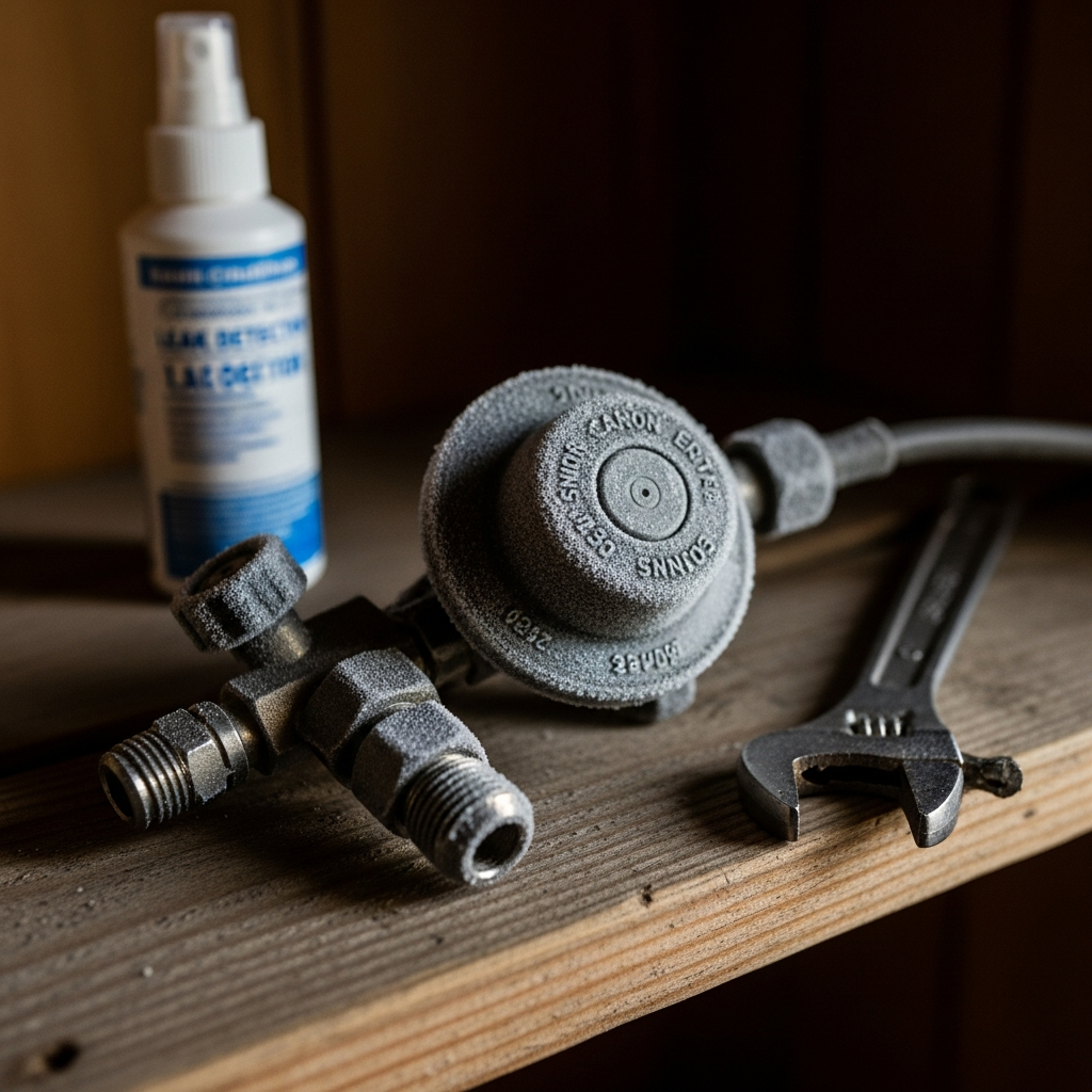 Cabin Propane Smell Inside — What to Check First