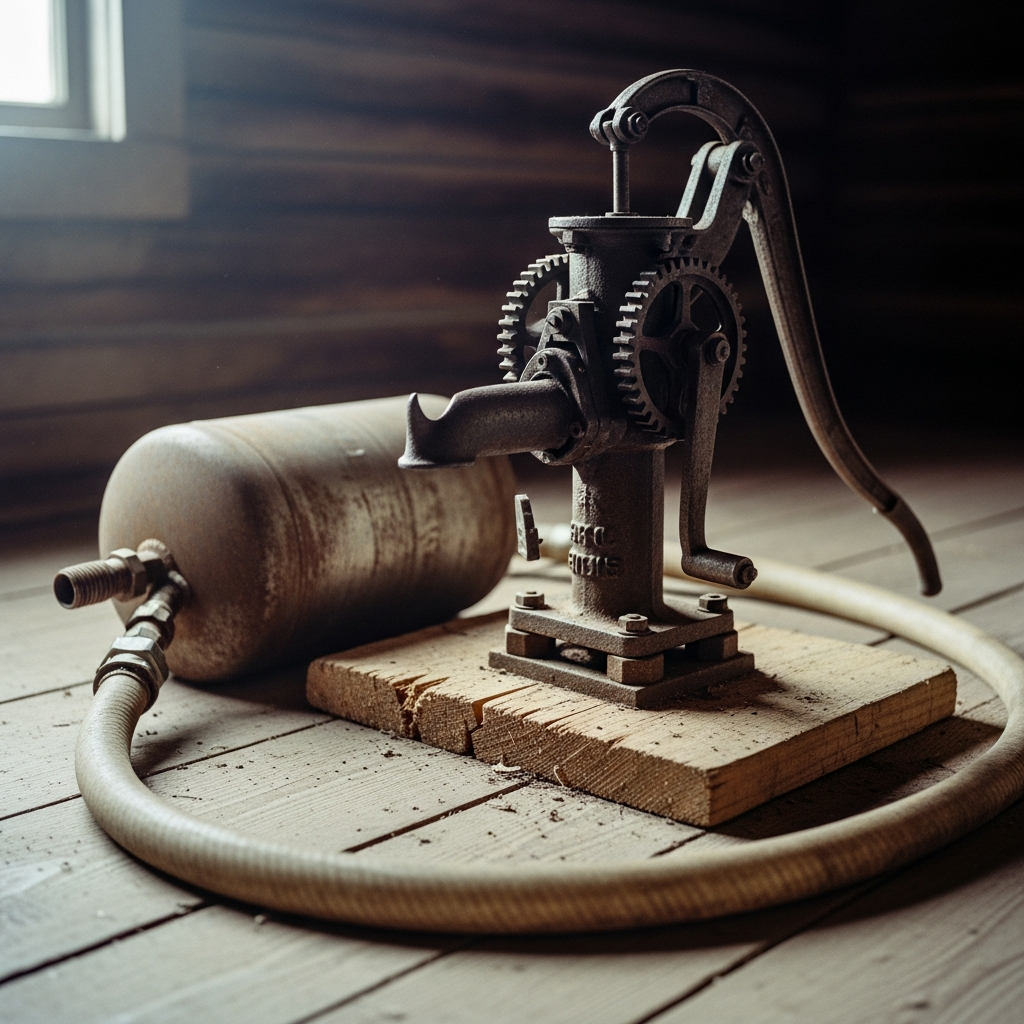 Cabin Well Pump Running but No Water Coming Out