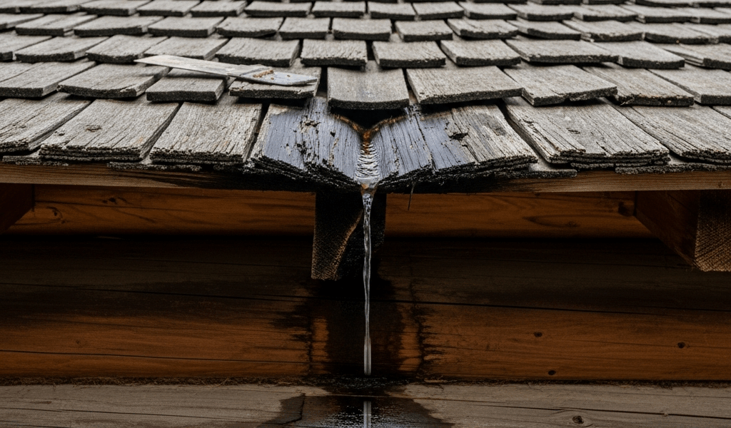 Log Cabin Roof Leaking Where to Start the Repair