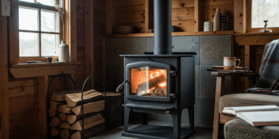 Professional photograph related to: Best Wood Stove for a Small Cabin Under 1,000 Sq Ft. High qualit