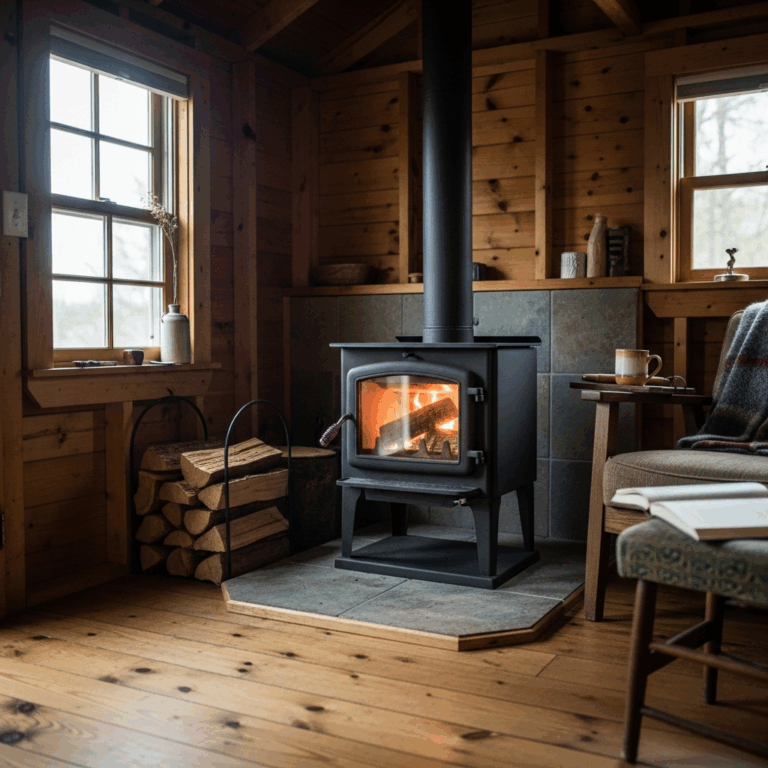 Professional photograph related to: Best Wood Stove for a Small Cabin Under 1,000 Sq Ft. High qualit