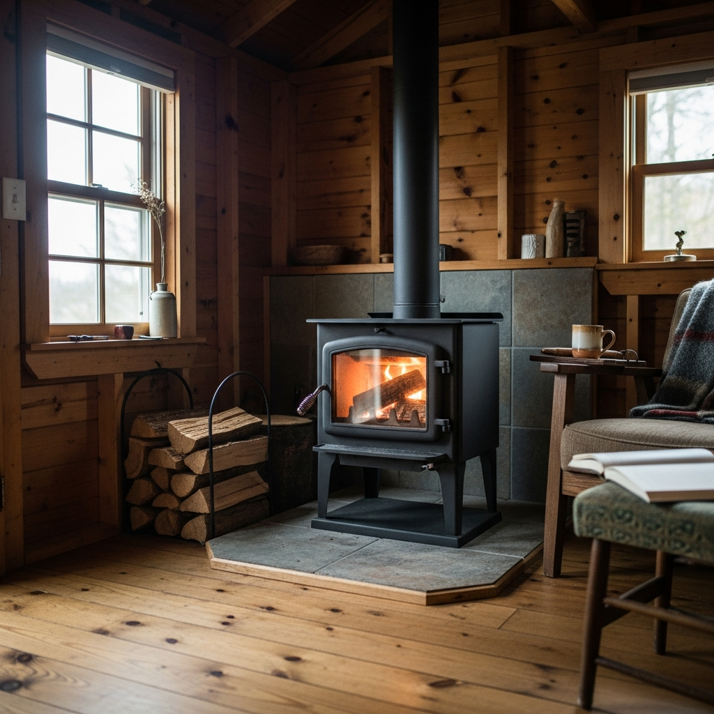 Best Wood Stove for a Small Cabin Under 1,000 Sq Ft
