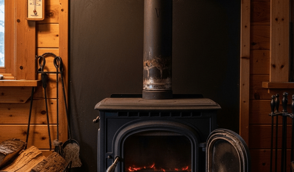Cabin Wood Stove Not Heating the Room Fix