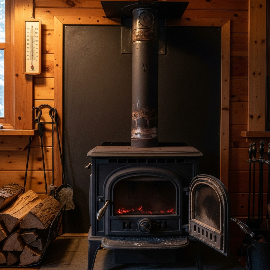 Cabin Wood Stove Not Heating the Room Fix